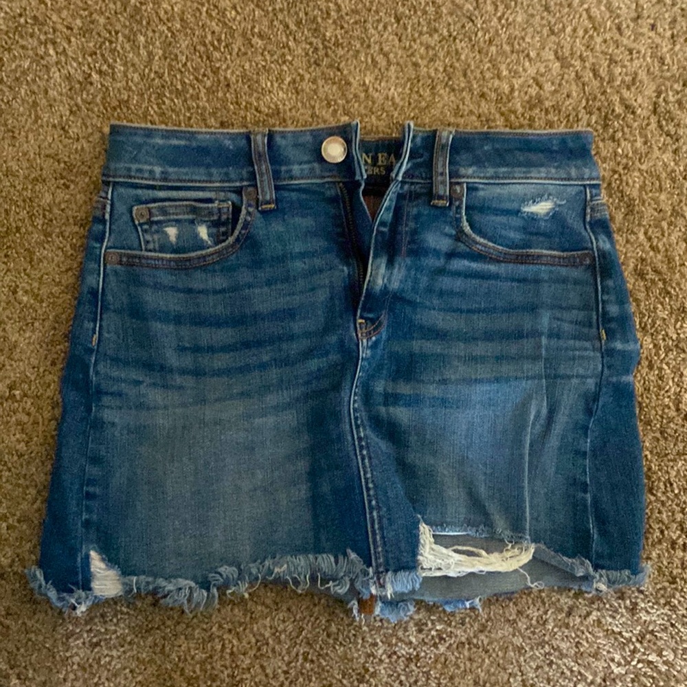 American Eagle jean skirt